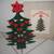 Dept. 56 Scandinavian Style Wooden Christmas Tree 15" Tall 3 thumbnail
