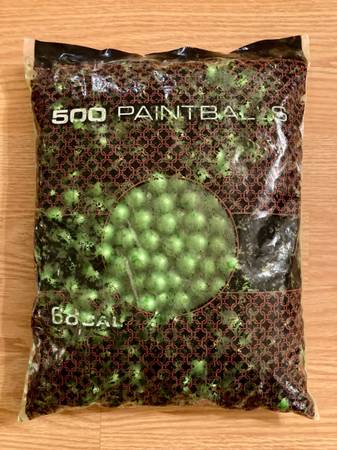 500 Paintballs New 1