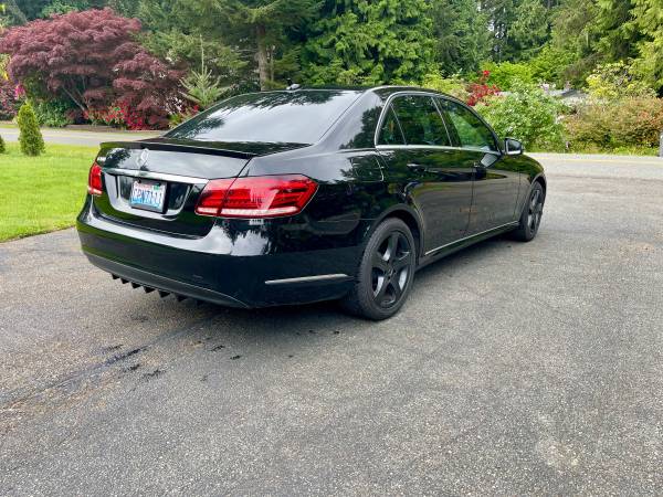 _________ 2016 Mercedes-Benz E350 Luxury, Blk/Blk, título limpio, Belleza - $12,500 (Bremerton - Silverdale - Kitsap)63623417860483123