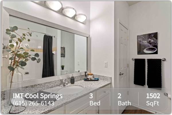 Your spacious luxury 3 Bed / 2 Bath is waiting for you! Tour today! 1