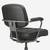Ikea ALEFJÄLL Office chair, Gloss black Brand New in sealed Box 3 thumbnail
