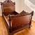 Stunning Late 19th C. Renaissance Revival Quarter-Sawn Oak Bed Frame – Ornate 1 thumbnail