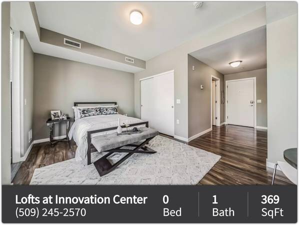 Spacious Studio 369 SqFt! Wonderful community! Visit today! 1