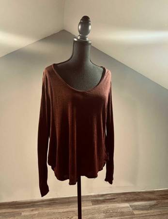 Small Burgundy Long Sleeve 1