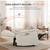 EONIX Triple Motor Zero Gravity Power Recliner Chair, 5'7'', White Chenille 12 thumbnail