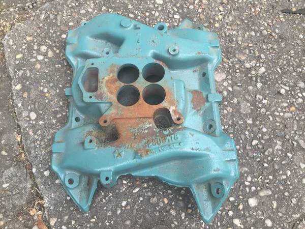 Mopar 440 intake manifold 1