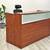 White Reception Desk with Frosted Glass - $590+Tax 8 thumbnail
