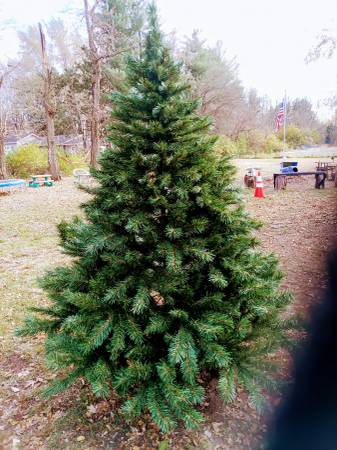 8ft blue spruce artificial Christmas tree $200obo 1