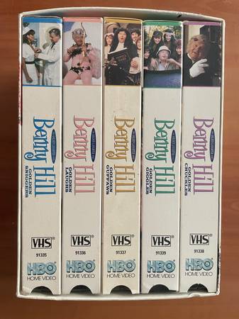 Benny Hill The Golden Laughter Series VHS Set - cds / dvds / vhs