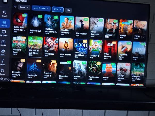 Programmed firestick. All apps unlocked. Netflix Paramount+ Hulu etc. 1