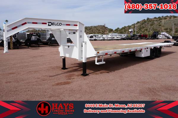 2026 Delco 32x102 Low Profile Hydraulic Dove (43891) 1