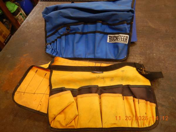 Tool bags for bucket 1