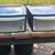 TWO PLASTIC STORAGE BINS 1 thumbnail