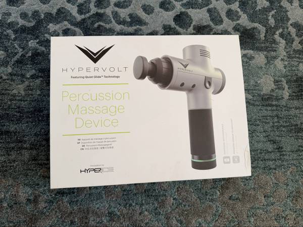 Hyperice Hypervolt Percussion Massage Device with Attachments 1
