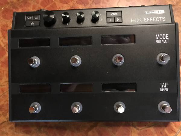 Line Six HX Effects Multi Effects Unit w/Factory Power Supply 1