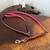 Vintage Coach Pink Leather Brown Jacquard Dog Leash Small New! 1 thumbnail