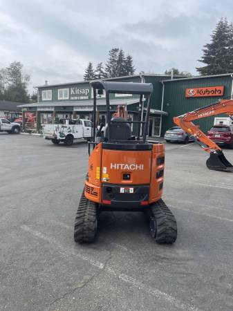 NEW HITACHI ZX26U-5N, open cab, Q/C, THUMB, BUCKET, 0% / 60