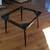 Vintage MCM metal TV stand for 1950's RCA Victor Television $90 15 thumbnail