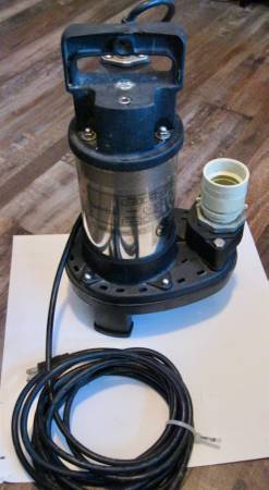 Easy Pro SS Sump pump 1