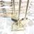 FIREPLACE TOOL SET, FOUR PIECE WITH STAND  ** REAL NICE ^^ 3 thumbnail