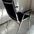 Contemporary Side Chair/Chrome w/Black Seating 5 thumbnail