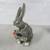 Vintage Cast Iron Bunny Rabbit Eating Carrot Coin Bank - 3 lbs. 1 thumbnail