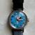 Snoopy Watch, Vintage, leather strap 2 thumbnail