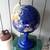 world globe- blue glass 1 thumbnail
