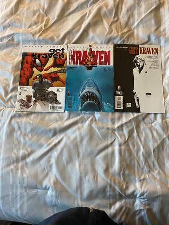 (3) 2002 Modern Age Marvel Comics Get Kraven #1-3 NM 1