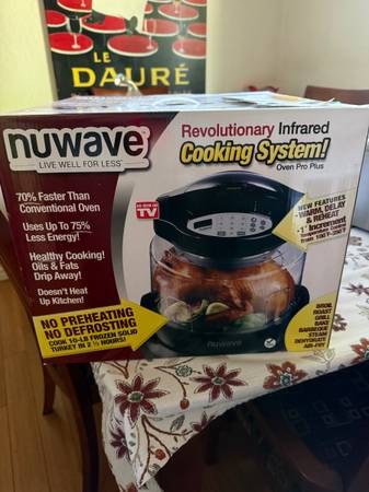 Nuwave, infrared cooking system 1