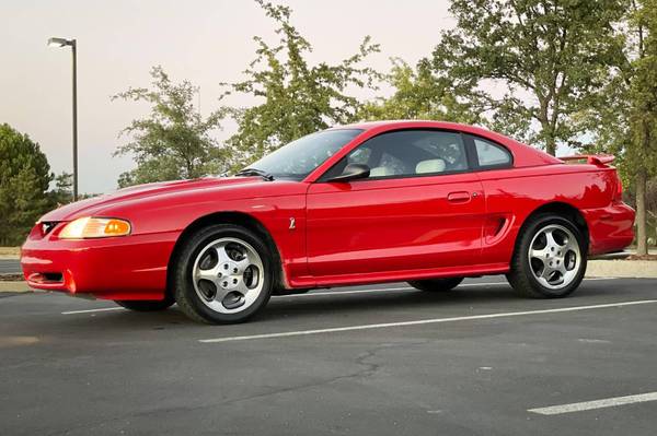1997 Ford Mustang SVT Cobra 5-Speed Red 12K Mi Clean Title Excellent 1