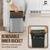 New Stainless Steel Trash Can 10Liter/2.6Gallon 6 thumbnail