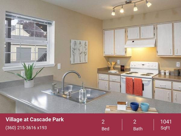 $1,596 / 2br - 1041ft2 - Short Term Lease, Gourmet kitchen, Community Room, Garages available (501 SE 123rd Ave, Vancouver)64039059807746120