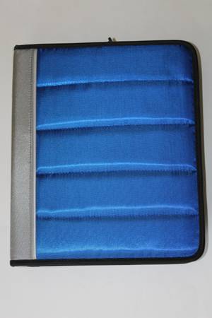 AMERICAN STUDIO TECH GEAR ZIPPER BINDER, 1.5" Rings, 13.5" x11.5" x 3" 1