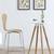 1, Mid-Century Styled Bar Stool, Lacquered  Seat Sturdy Chrome 5 thumbnail