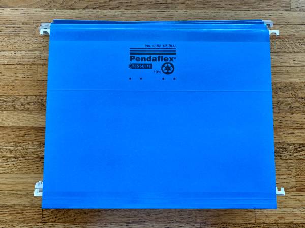 Hanging File Folders/Pendaflex with Pockets (Lot of 17) 1