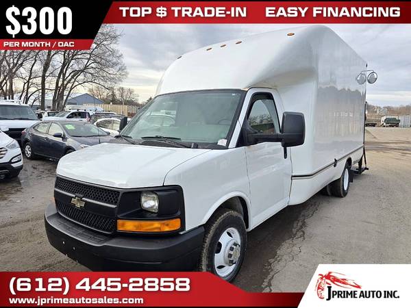 300 $/mes - Chevrolet Chevy Express 3500 2012, 2 puertas, 159 pulgadas de batalla, versión corta con cabina, w 1 - 14 899 $ (250 St John St Loretto, MN 55357)63480897616259122