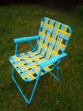 Silla plegable al aire libre resistente y cómoda de tela - $25 (Falls Church, VA)63471432059905121