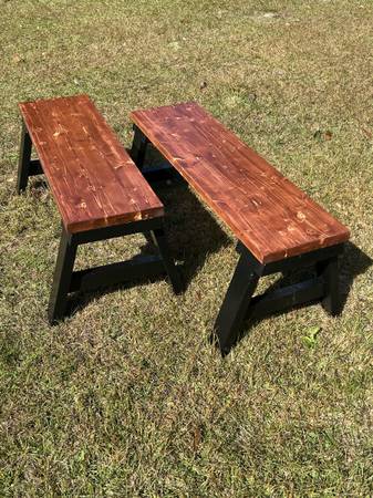 Wood Benches 1