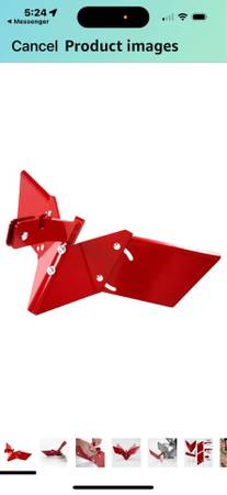 NIB EARTHQUAKE Hiller-Furrower Kit Rear Tine Rototillers 1