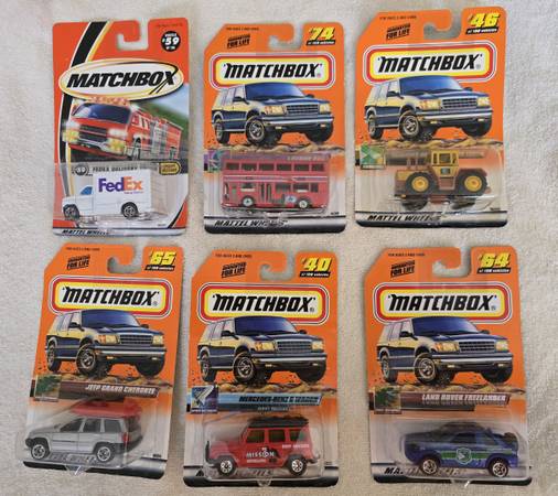 Vintage Matchbox Collection - Set of 12 1