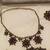Garnet necklace, bracelet, broach and clip on earrings 3 thumbnail