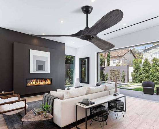 52” Modern 3-Blade Ceiling Fan 1