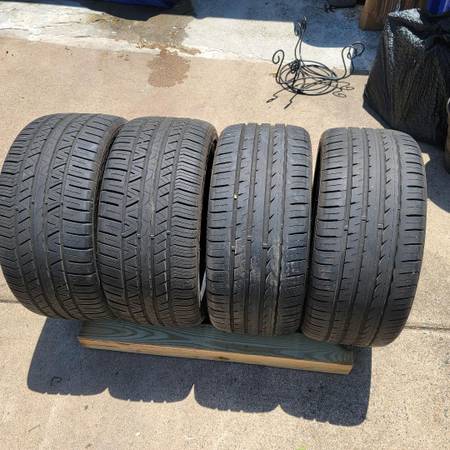 Tires Used, 2-Pair, 19" 1