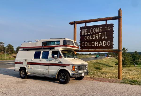 1985 Dodge Ram Camper Van w/ Rebuilt Engine 1