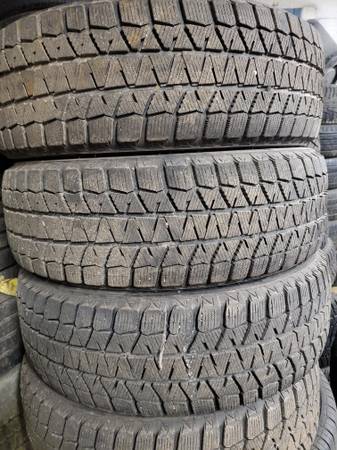 4)P195/65R15 BLIZZAK SNOW TIRES 1