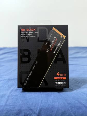 NEW WD_Black 4TB SN850X PCIe 4.0 NVMe M.2 SSD Gen 4 Drive 1