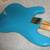 Vintage 1992 Fender Korean Squier series Precision bass in Maui Blue, 11 thumbnail