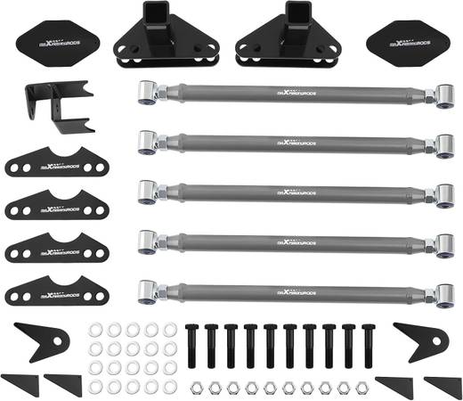 maXpeedingrods Universal Parallel 4 Link Kit for Classic Car & Truck 1