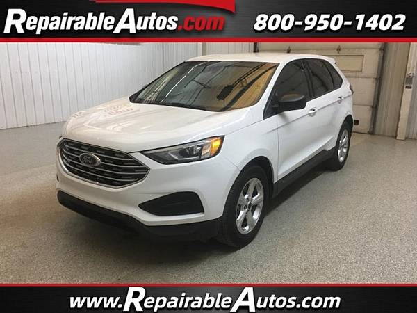 1 2019 Ford Edge SE AWD Repairable Vandalism 1